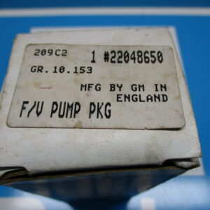 Windshield Washer Pump