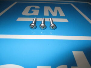 66 Chevelle Turn Signal Assembly Mounting Screws