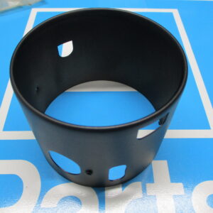A black non tilt steering column bearing top