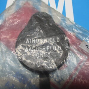 A windshield washer reservoir cap