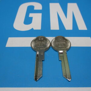 Original GM Door Key Blank 1968 D Code